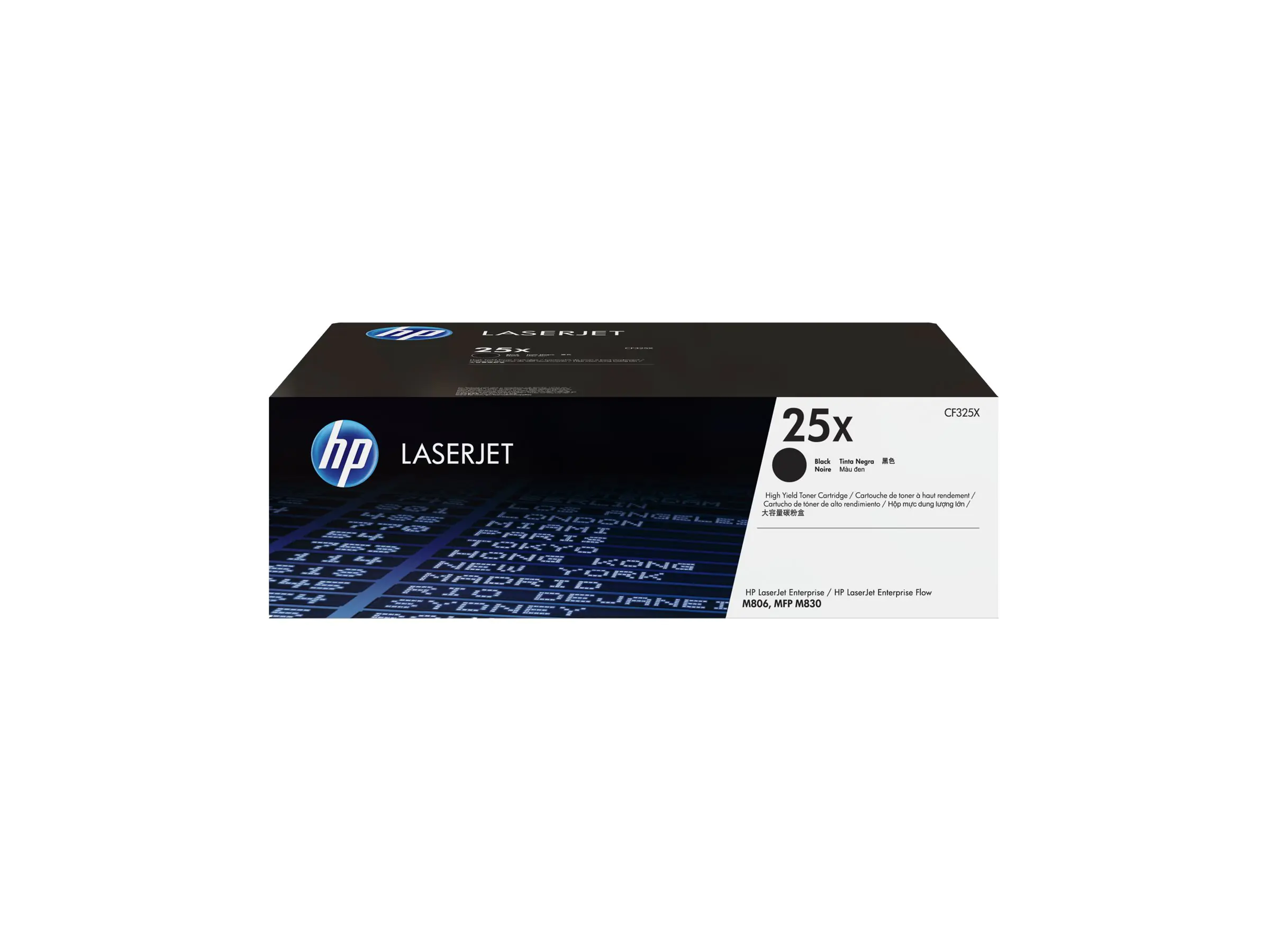 HP 25X - Hohe Ergiebigkeit - Schwarz - Original - LaserJet - Tonerpatrone (CF325X) - für LaserJet Enterprise M806dn, M806x+; LaserJet Enterprise Flow MFP M830z