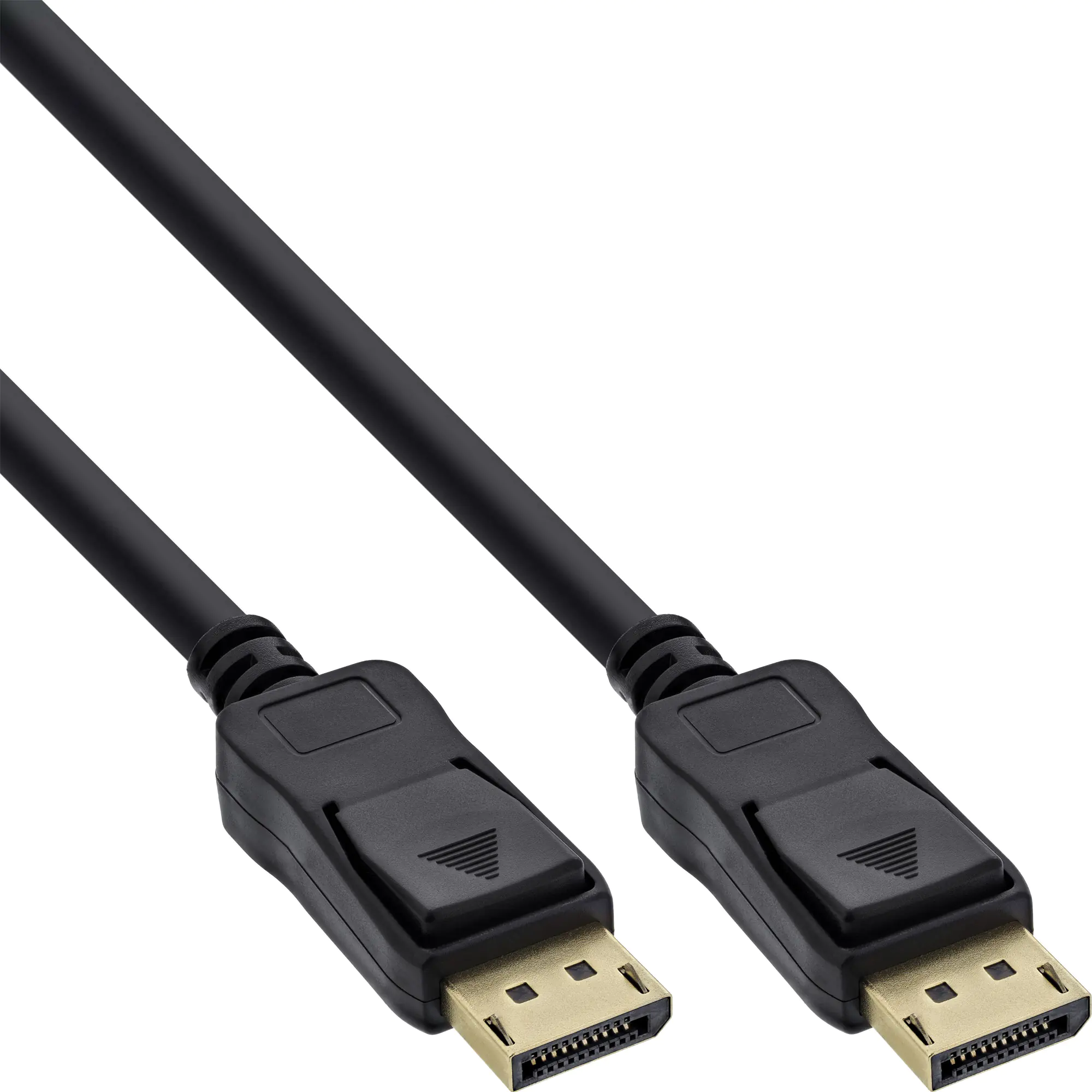 InLine DisplayPort Kabel - schwarz - vergoldete Kontakte - 0,3m 17133P