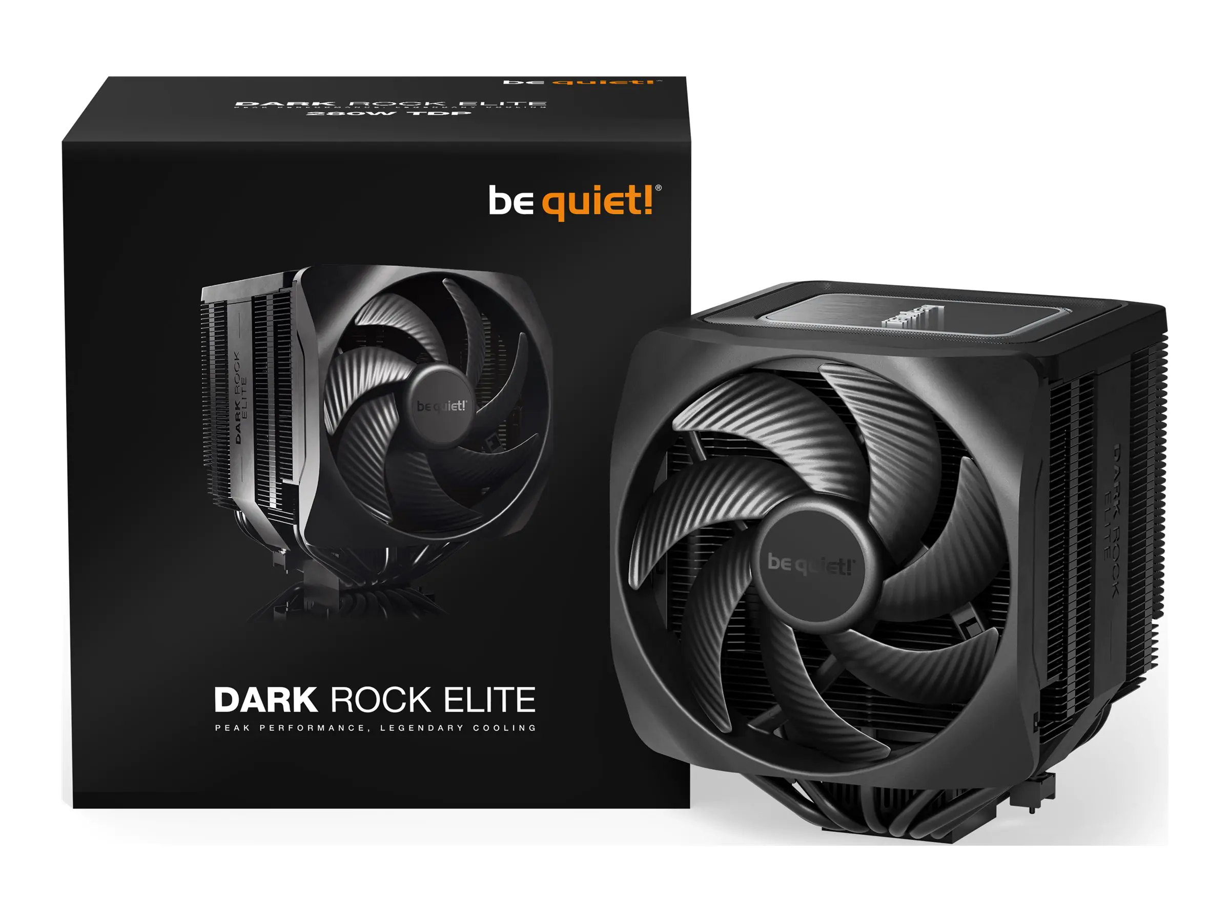 Be Quiet! Dark Rock Elite - Prozessor-Luftkühler - (für: LGA1150, LGA1151, LGA1155, LGA1200, LGA1700, AM4, AM5) BK037