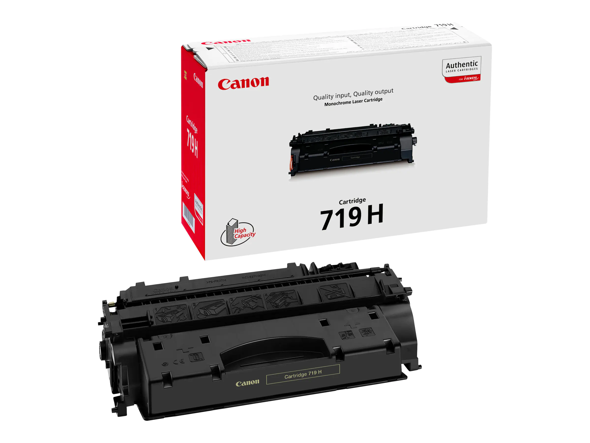 Canon Toner Cartridge 719 H schwarz - Original - Tonereinheit 3480B002
