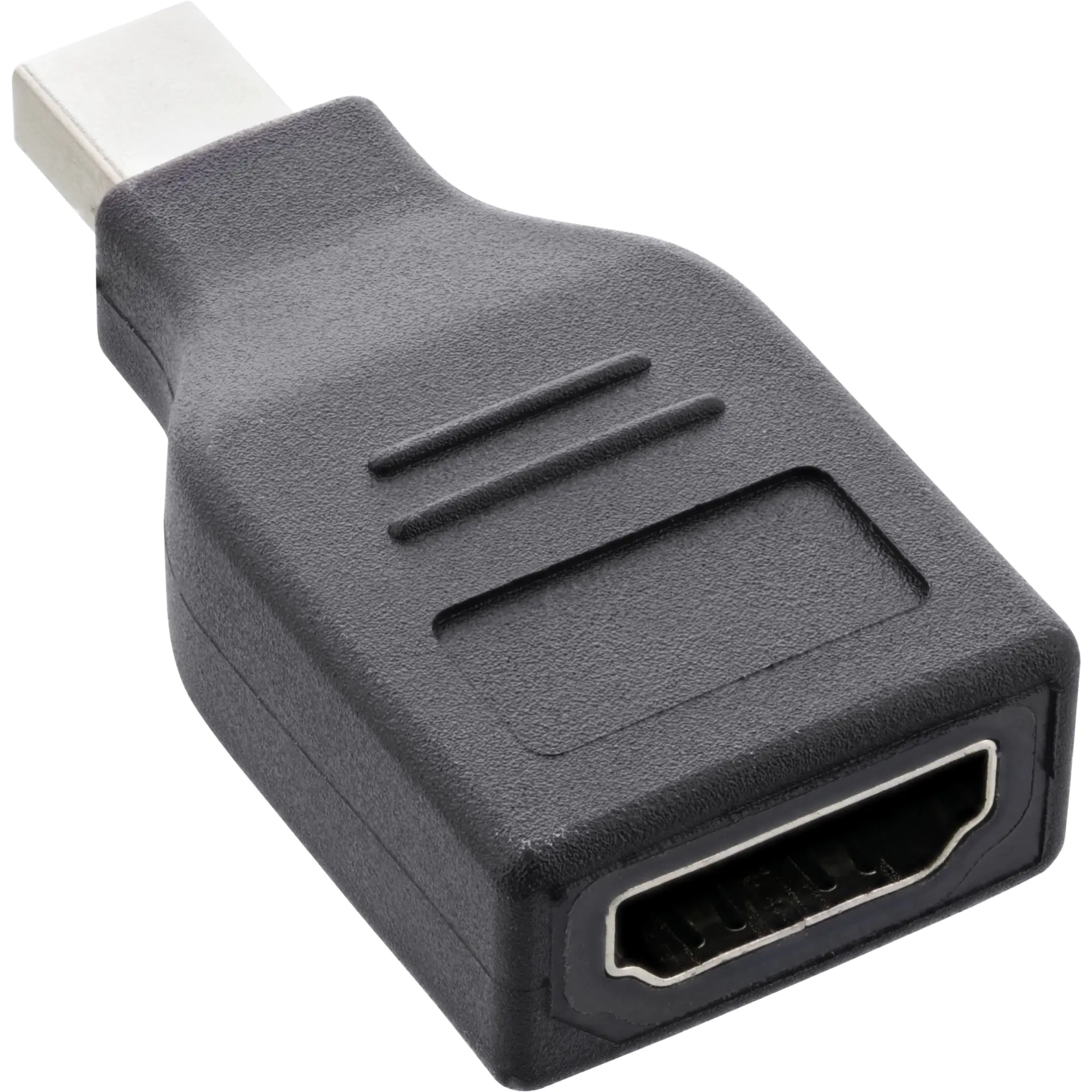 InLine DisplayPort Konverter - mini DisplayPort Stecker auf HDMI Buchse - FullHD 17196D