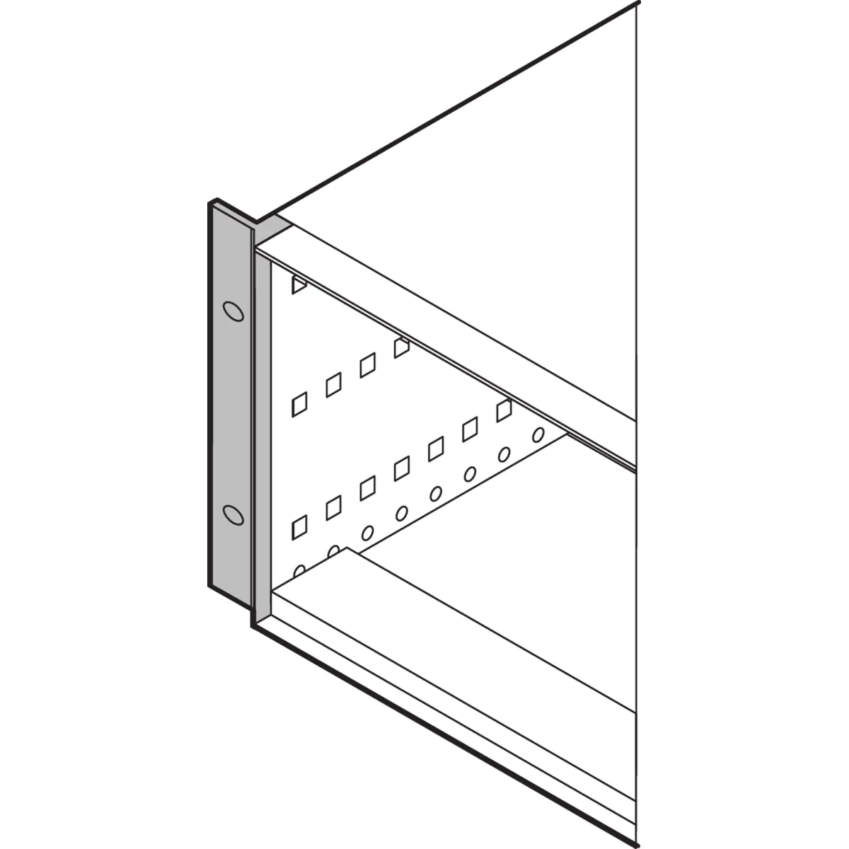 SCHROFF RATIOP.PRO 19"WINKEL 3 - Rack-Zubehör 24571298