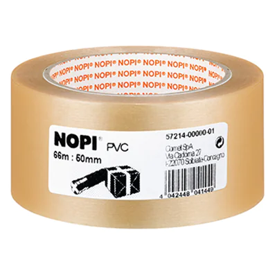 Tesa 572140000001, 66 m, Transparent, PVC, Karton, Kunststoff, 50 mm, 1 Stück(e)