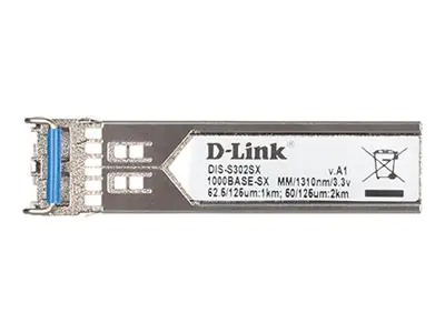 D-Link DIS S302SX - SFP (Mini-GBIC)-Transceiver-Modul - 1GbE - 1000Base-SX - bis zu 2 km