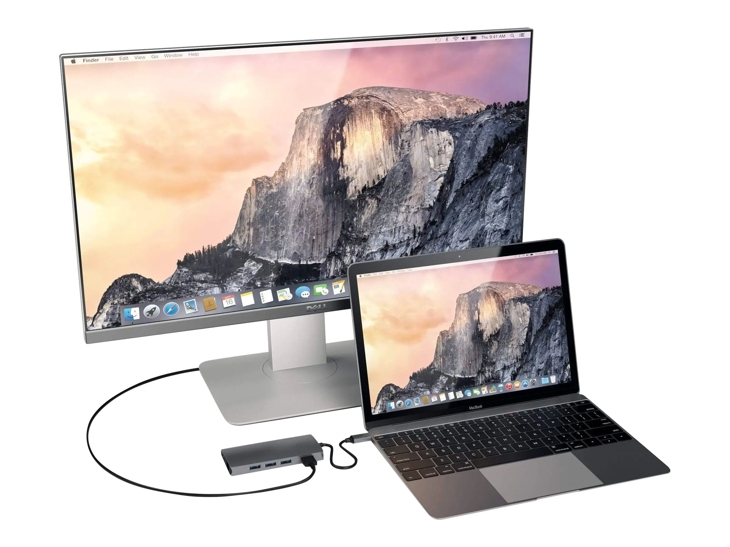 Satechi Aluminum Multi-Port Adapter V2 - Dockingstation - USB-C - GigE