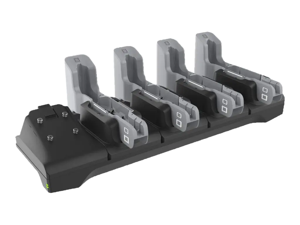 Zebra 4-slot Charge-only ShareCradle - Tisch-Ladeschale - für Zebra ET40, ET45
