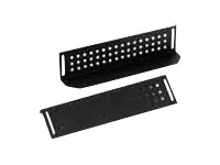 TRITON RAB-NL-X02-X1 - Winkelbefestigungsklammer für Gestell - RAL 9005 (Packung mit 2)