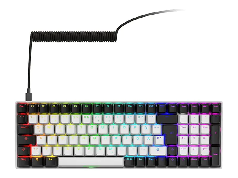 Sharkoon SGK50 S2 wh Gateron Red DE