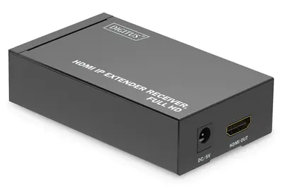 Digitus - Video-/Audio-/Infrarot-Übertrager - Empfänger - über CAT 6 - bis zu 120 m
