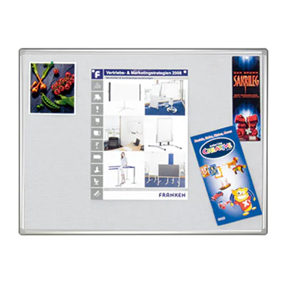 Franken Filz-Pinntafel PT830512 180x120cm grau Franken Filz-Pinntafel PT830512 180x120cm grau