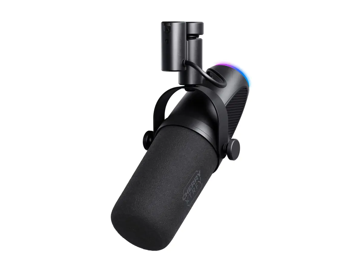 Cherry XTRFY MIK NGALE X USB-C+ XLR Mikrofon schwarz - Mikrofon