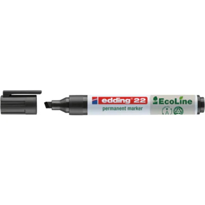 edding Permanentmarker 22 EcoLine 4-22002 1-5mm Keilspitze rot edding Permanentmarker 22 EcoLine 4-22002 1-5mm Keilspitze rot