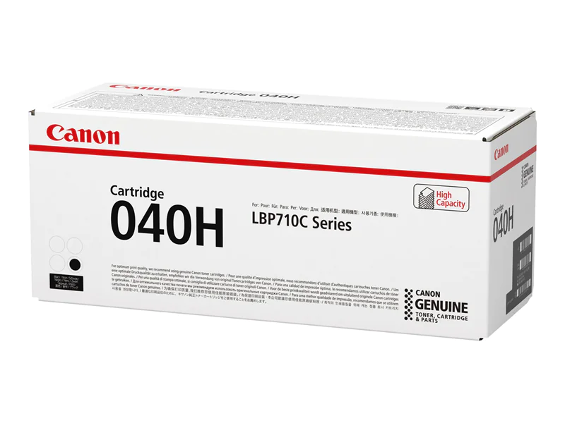 Canon 040H, Schwarz, 1 Stück(e) 0461C001