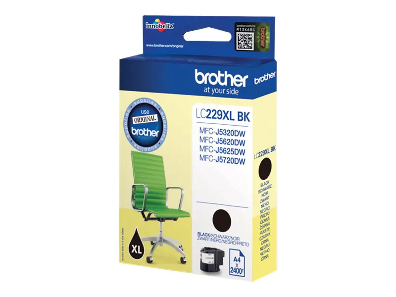 Brother LC229XL Value-Pack - 4er-Pack - Schwarz, Gelb, Cyan, Magenta - Original - Blister mit Diebstahlsicherung - Tintenpatrone - für Brother MFC-J5320DW, MFC-J5520DW, MFC-J5620DW, MFC-J5625DW, MFC-J5720DW Brother LC229XL Value-Pack - 4er-Pack - Schwarz, Gelb, Cyan, Magenta - Original - Blister mit Diebstahlsicherung - Tintenpatrone - für Brother MFC-J5320DW, MFC-J5520DW, MFC-J5620DW, MFC-J5625DW, MFC-J5720DW