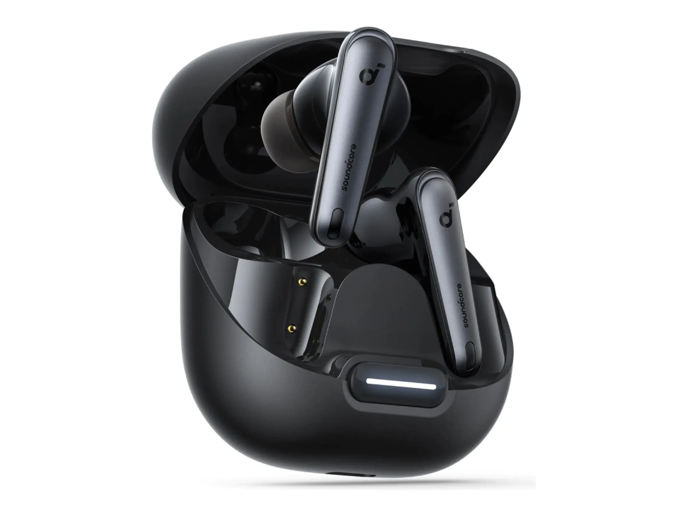 Soundcore Liberty 4 NC - True Wireless-Kopfhörer mit Mikrofon - im Ohr - Bluetooth - aktive Rauschunterdrückung - Velvet Black Soundcore Liberty 4 NC - True Wireless-Kopfhörer mit Mikrofon - im Ohr - Bluetooth - aktive Rauschunterdrückung - Velvet Black