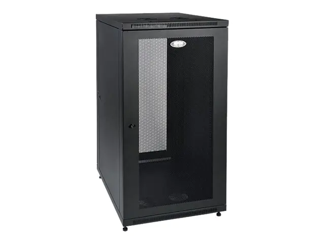 Tripp Lite 24U Rack Enclosure Server Cabinet 33" Deep w/ Doors & Sides - Schrank Netzwerkschrank - Schwarz - 24U - 48.3 cm (19") Tripp Lite 24U Rack Enclosure Server Cabinet 33" Deep w/ Doors & Sides - Schrank Netzwerkschrank - Schwarz - 24U - 48.3 cm (19")