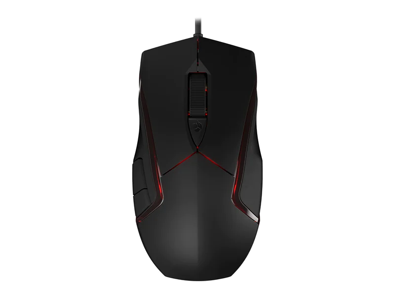 CHERRY MC 3.1 - Maus - rechts- und linkshändig - optisch - 7 Tasten - kabelgebunden - USB 2.0 - Schwarz