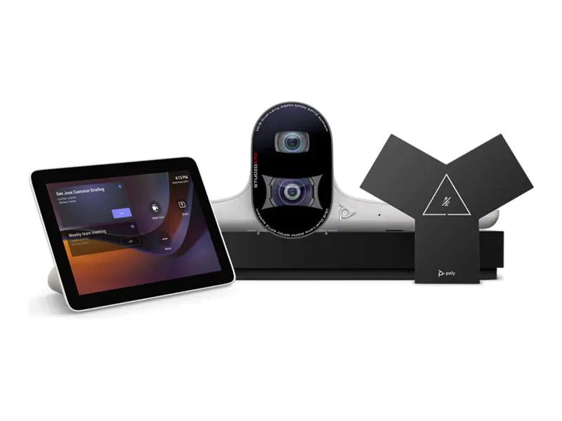Poly G7500 - Videokonferenzsystem - Zoom Certified, Zertifiziert für Microsoft Teams - Schwarz Poly G7500 - Videokonferenzsystem - Zoom Certified, Zertifiziert für Microsoft Teams - Schwarz