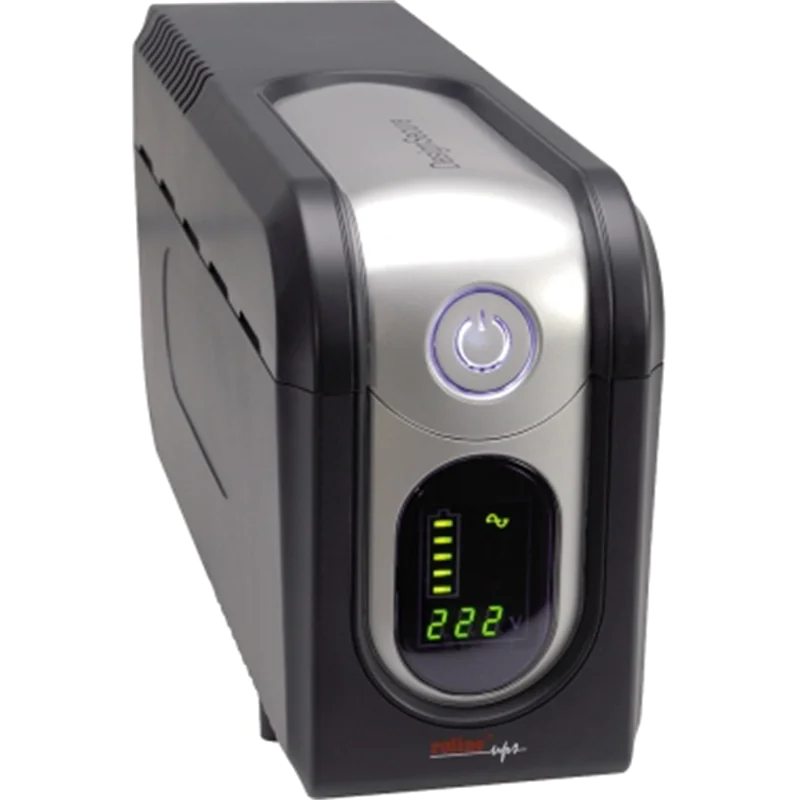 ROLINE DesignSecure 825 - USV - Wechselstrom 230 V - 825 VA - Schwarz, Silber