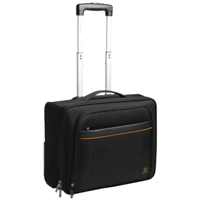 Exacompta Notebooktrolley ECO Exactive® 44 x 37 x 20 cm (B x H x T) Polyester/PET, recycelt schwarz Exacompta Notebooktrolley ECO Exactive® 44 x 37 x 20 cm (B x H x T) Polyester/PET, recycelt schwarz