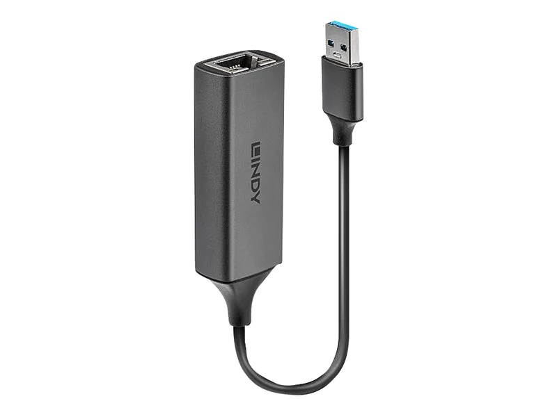 Lindy USB 3.0 Gigabit Ethernet Converter - Netzwerkadapter - USB 3.0 - Gigabit Ethernet x 1 - Silber Lindy USB 3.0 Gigabit Ethernet Converter - Netzwerkadapter - USB 3.0 - Gigabit Ethernet x 1 - Silber