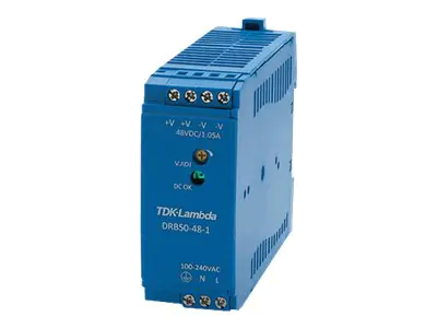 Allied Telesis AT-DRB50-48-1 - Netzteil (DIN-Schienenmontage möglich) - AC 85-264/ DC 120-373 V - 50 Watt