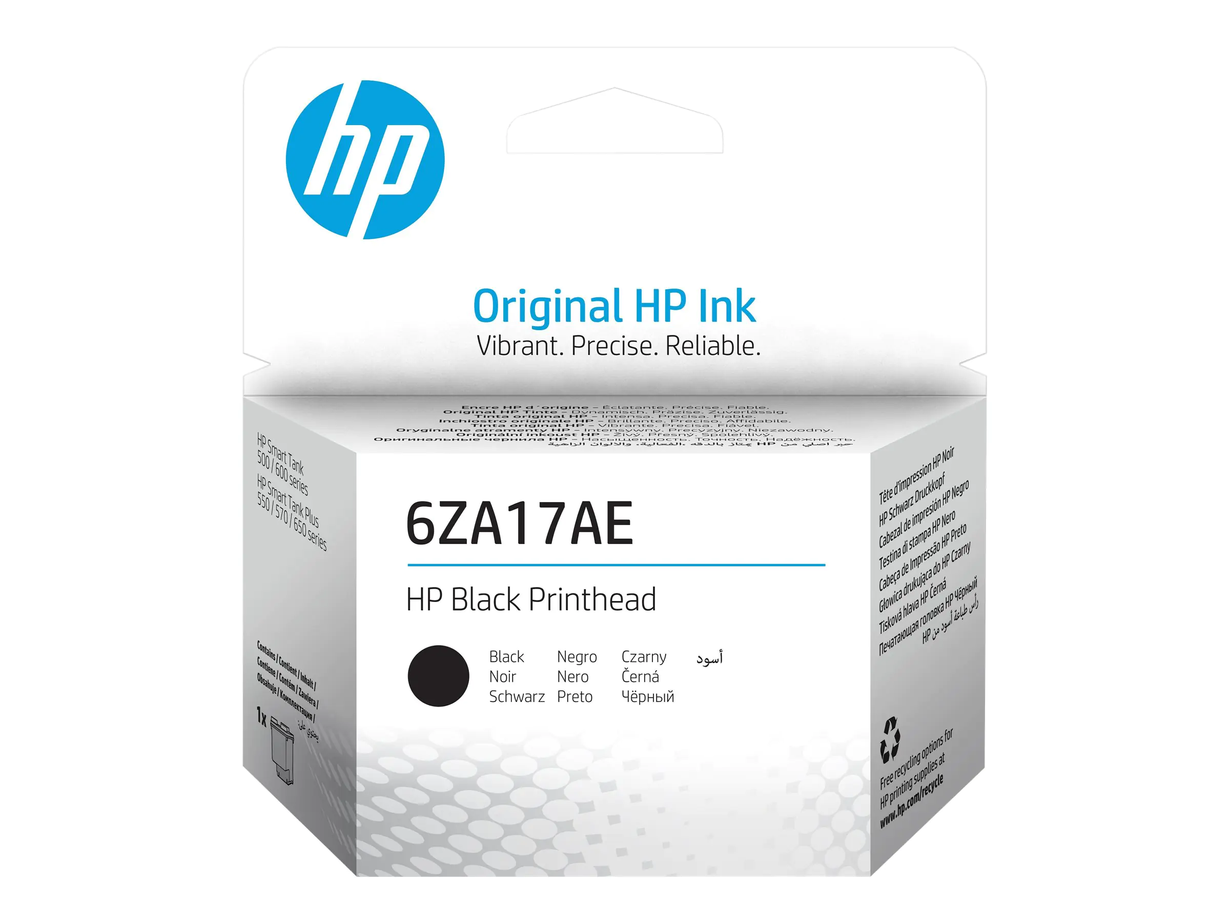 HP Schwarz - Druckkopf - für Smart Tank 51X 6ZA17AE