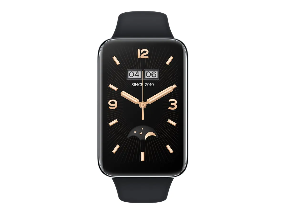 Xiaomi Smart Band 7 Pro - Aktivitätsmesser mit Band - TPU - schwarz - Handgelenkgröße: 130-205 mm - Anzeige 3.9 cm (1.64") - Bluetooth - 20.5 g