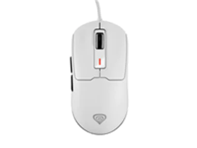 natec GENESIS Krypton 660, Beidhändig, Optisch, USB Typ-A, 12000 DPI, Weiß NMG-2190