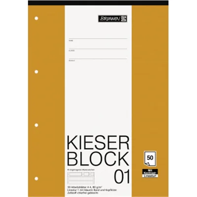 BRUNNEN Schulblock DIN A4 liniert 80g/m² BRUNNEN Schulblock DIN A4 liniert 80g/m²