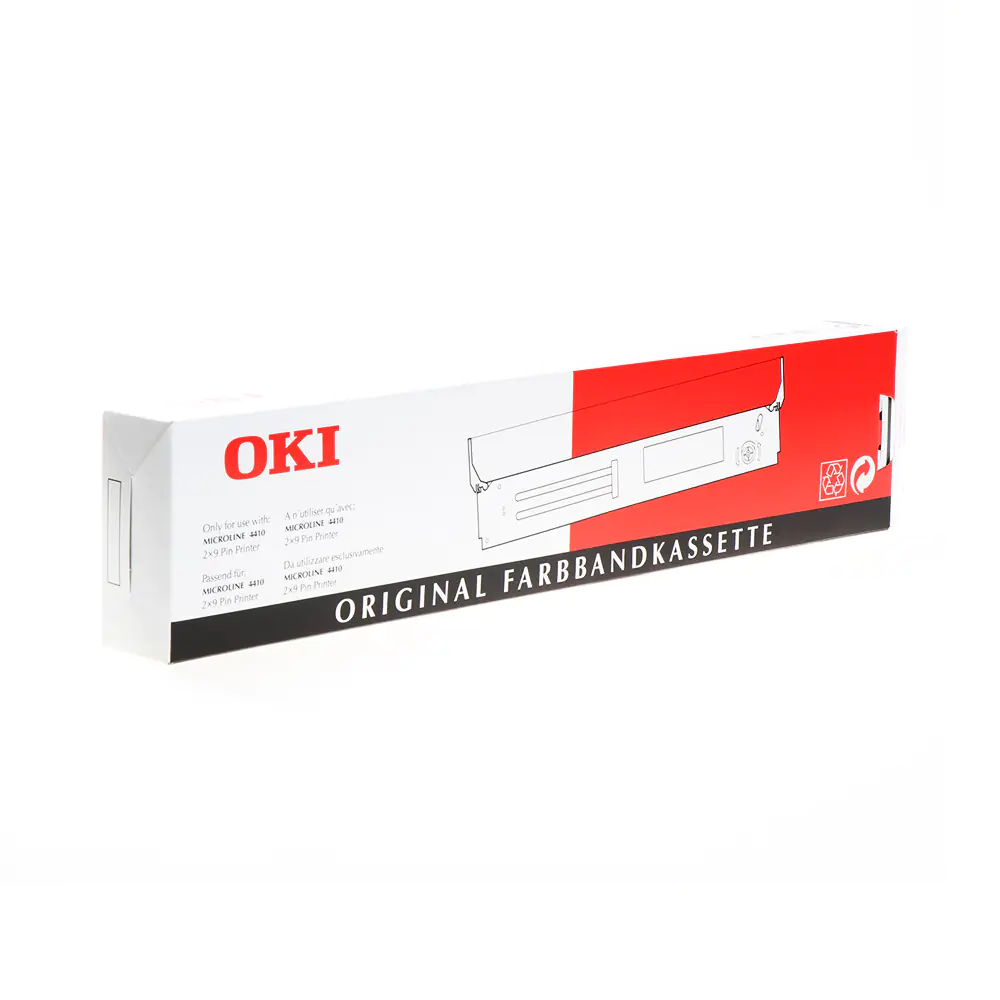 Oki Farbband 40629303 Nylon schwarz 15 Mio Zeichen Oki Farbband 40629303 Nylon schwarz 15 Mio Zeichen
