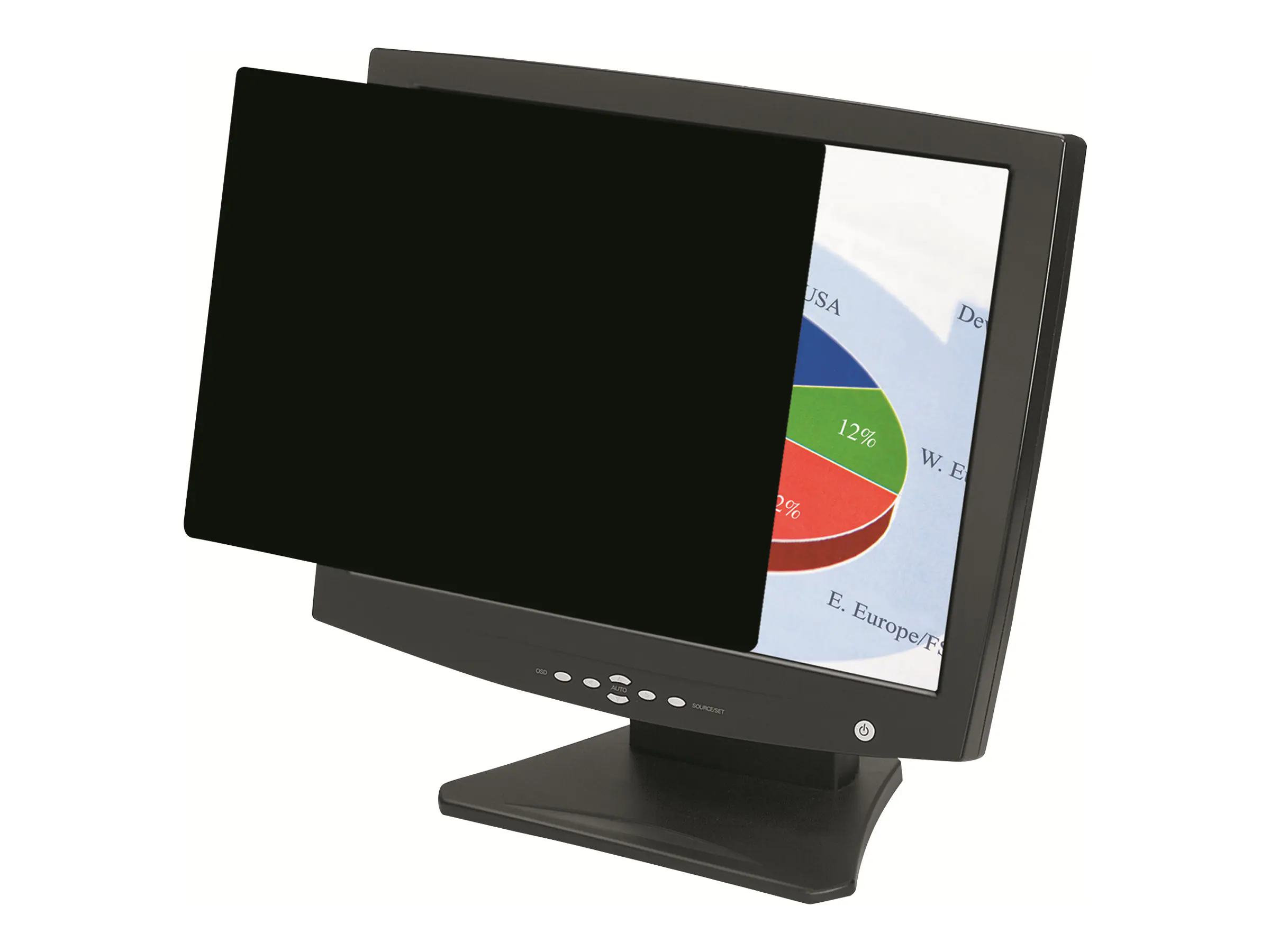 Fellowes PrivaScreen Blackout - Blickschutzfilter für Bildschirme - 68,6 cm Breitbild (27 Zoll Breitbild) 4815001