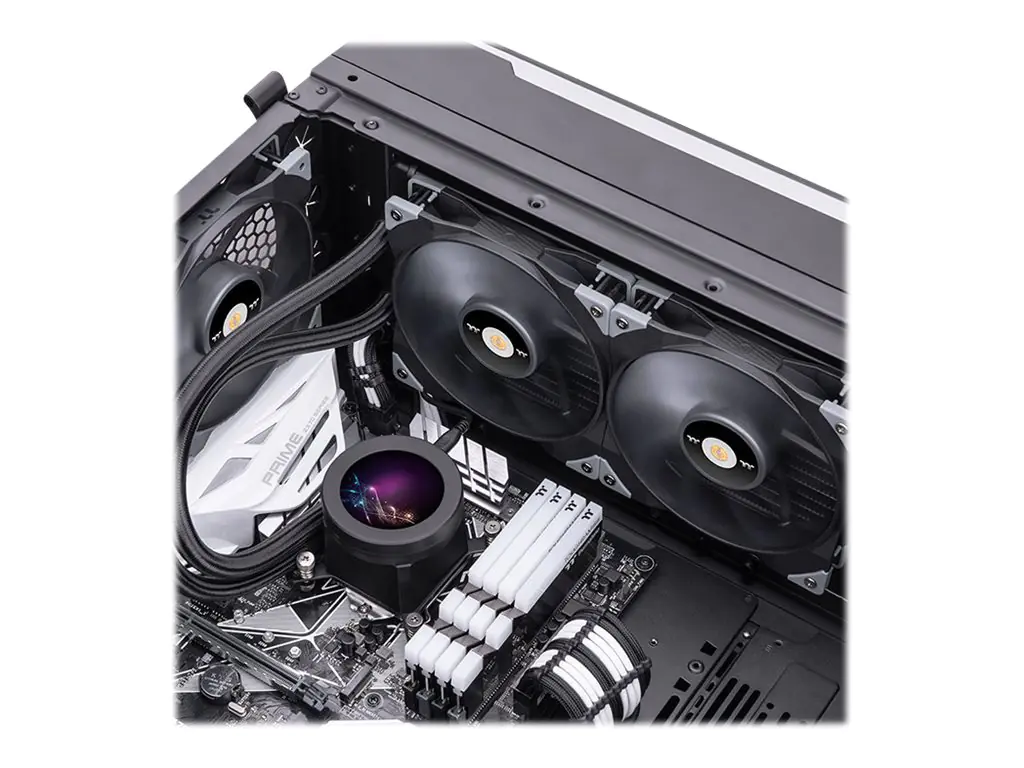 Thermaltake TOUGHLIQUID Ultra 280 - Prozessor-Flüssigkeitskühlsystem - (für: LGA1156, AM2, AM2+, AM3, LGA1155, AM3+, LGA2011, FM1, FM2, LGA1150, LGA2011-3, LGA1151, AM4, LGA2066, LGA1200, LGA1700, AM5) CL-W374-PL14BL-A