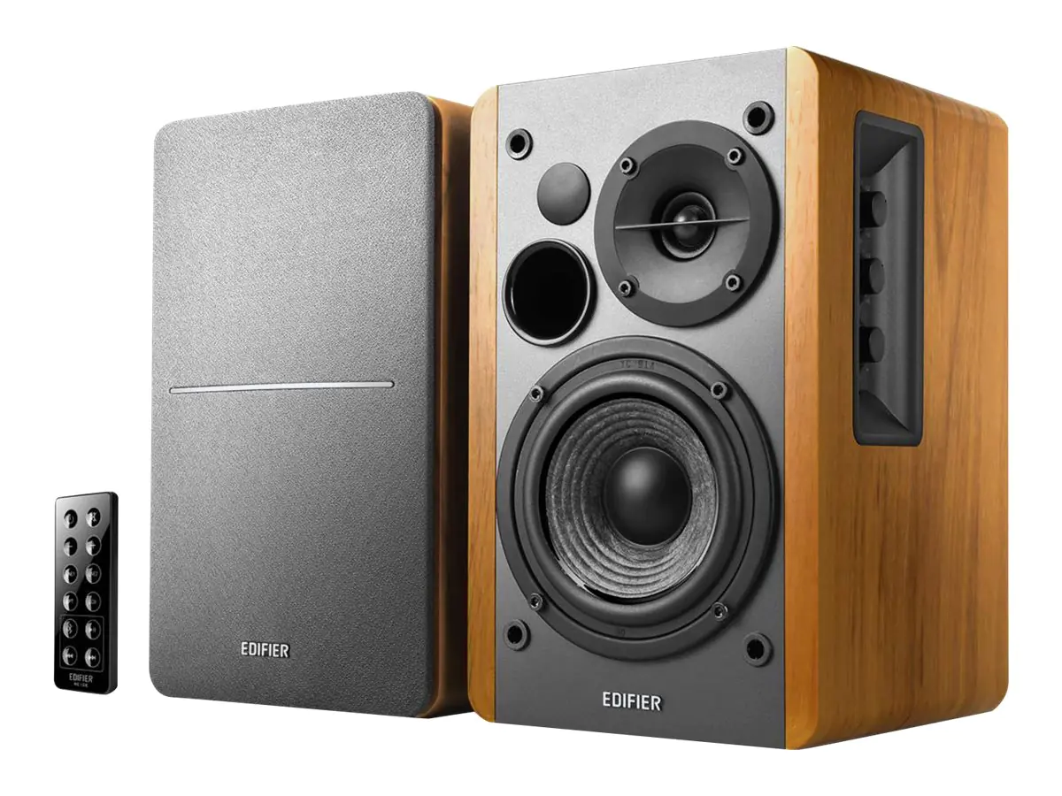 Edifier R1280DB - Lautsprecher - Bücherregal - kabellos - Bluetooth - 21 Watt - zweiweg - Holz