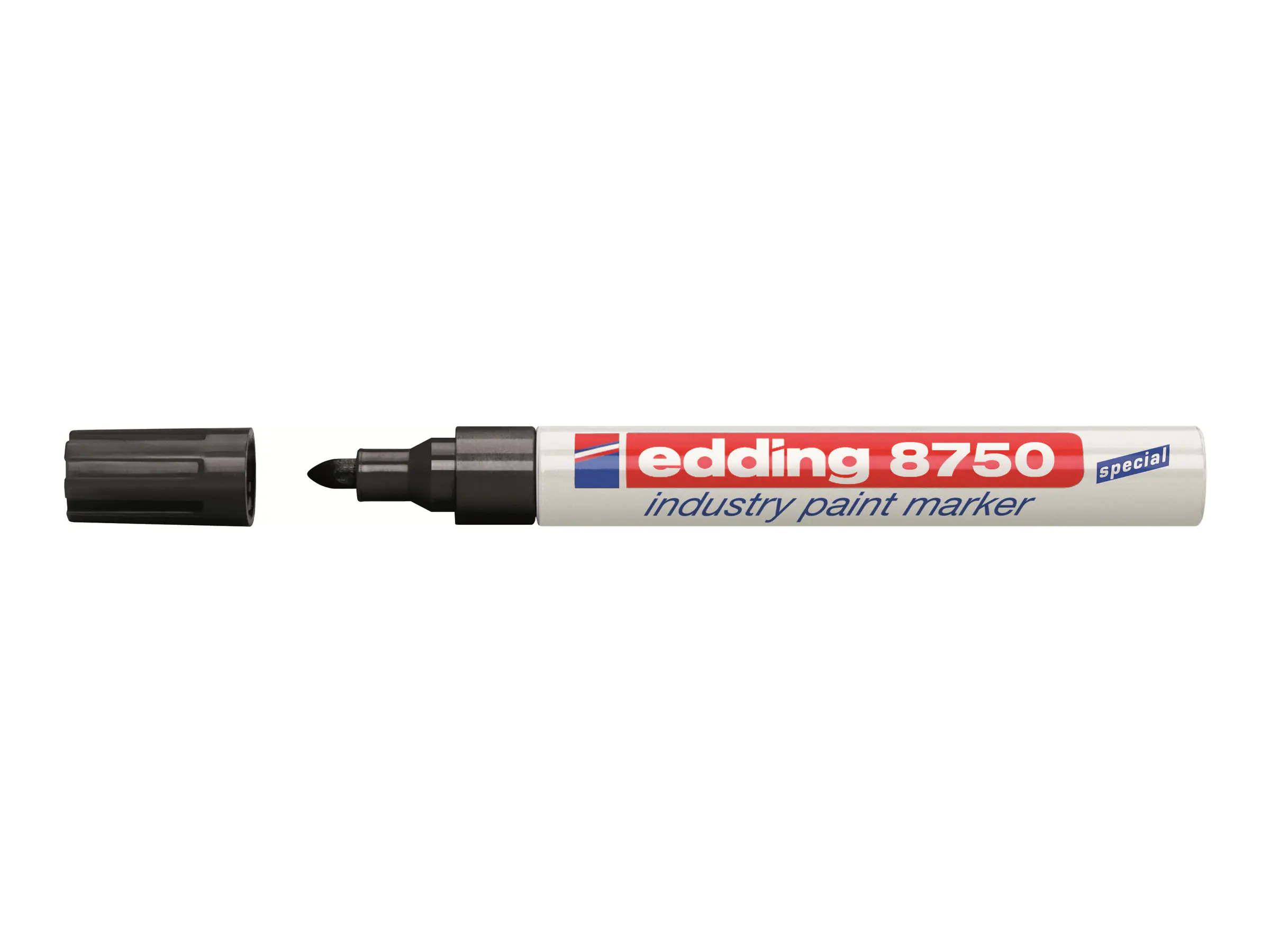 edding Industrie Lackmarker 8750 4-8750001 2-4mm Rundspitze sw