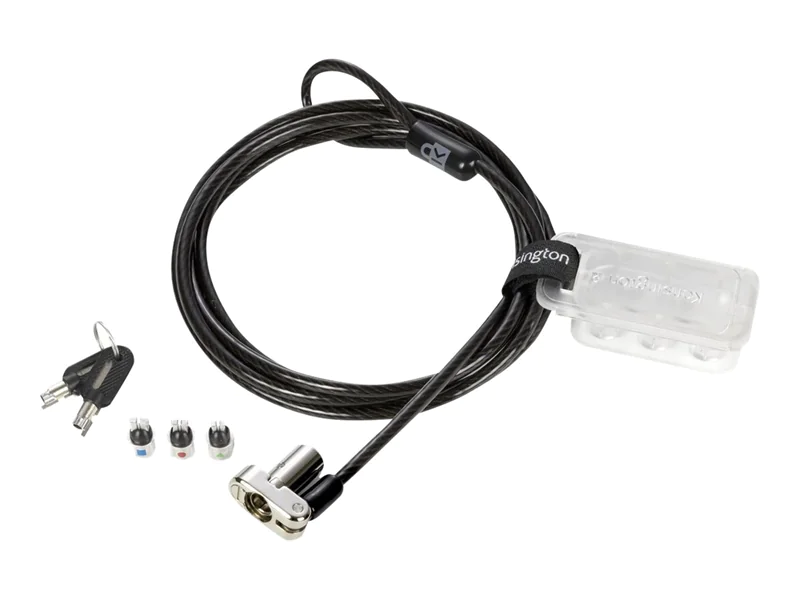 Kensington Universal 3-in-1 Keyed Laptop Lock - Standard Keyed - Sicherheitskabelschloss - 1.8 m Kensington Universal 3-in-1 Keyed Laptop Lock - Standard Keyed - Sicherheitskabelschloss - 1.8 m