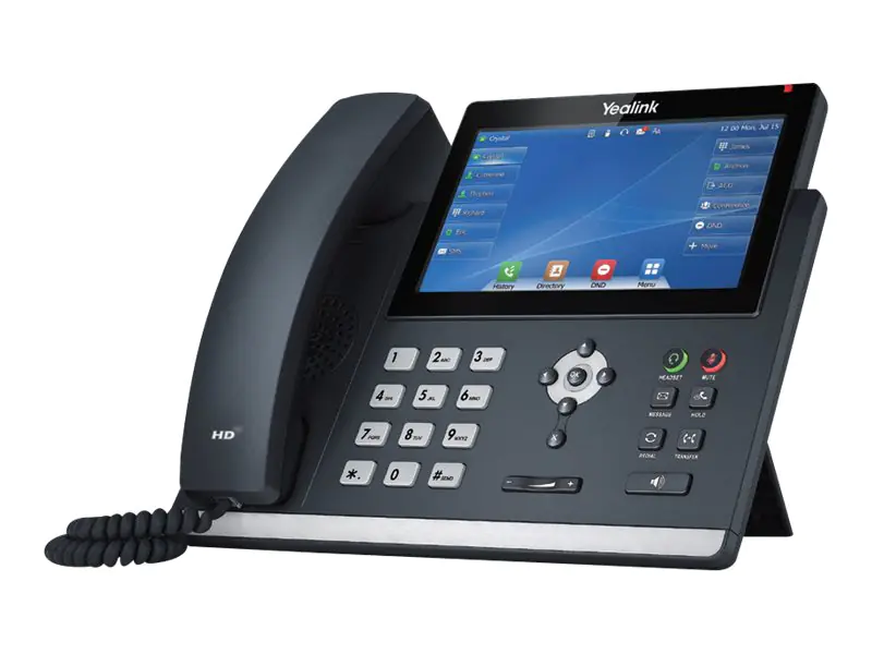 Yealink SIP-T48U - VoIP-Telefon mit Rufnummernanzeige - 10-Wege Anruffunktion - SIP, SIP v2, SRTP, RTCP-XR, VQ-RTCPXR - Classic Gray Yealink SIP-T48U - VoIP-Telefon mit Rufnummernanzeige - 10-Wege Anruffunktion - SIP, SIP v2, SRTP, RTCP-XR, VQ-RTCPXR - Classic Gray