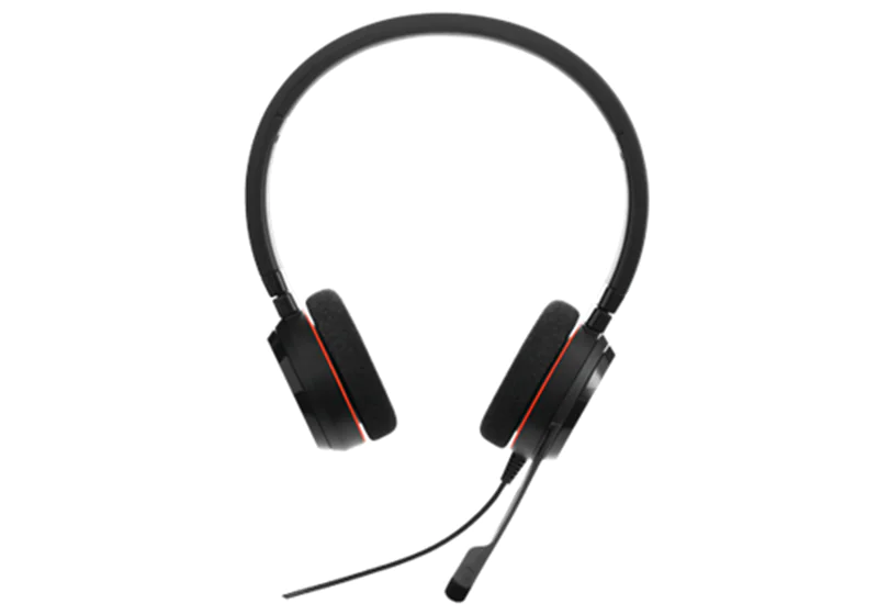 Jabra Evolve 20 Stereo / Mono, Kabelgebunden, Büro/Callcenter, 150 - 7000 Hz, 171 g, Kopfhörer, Schwarz 4999-823-109