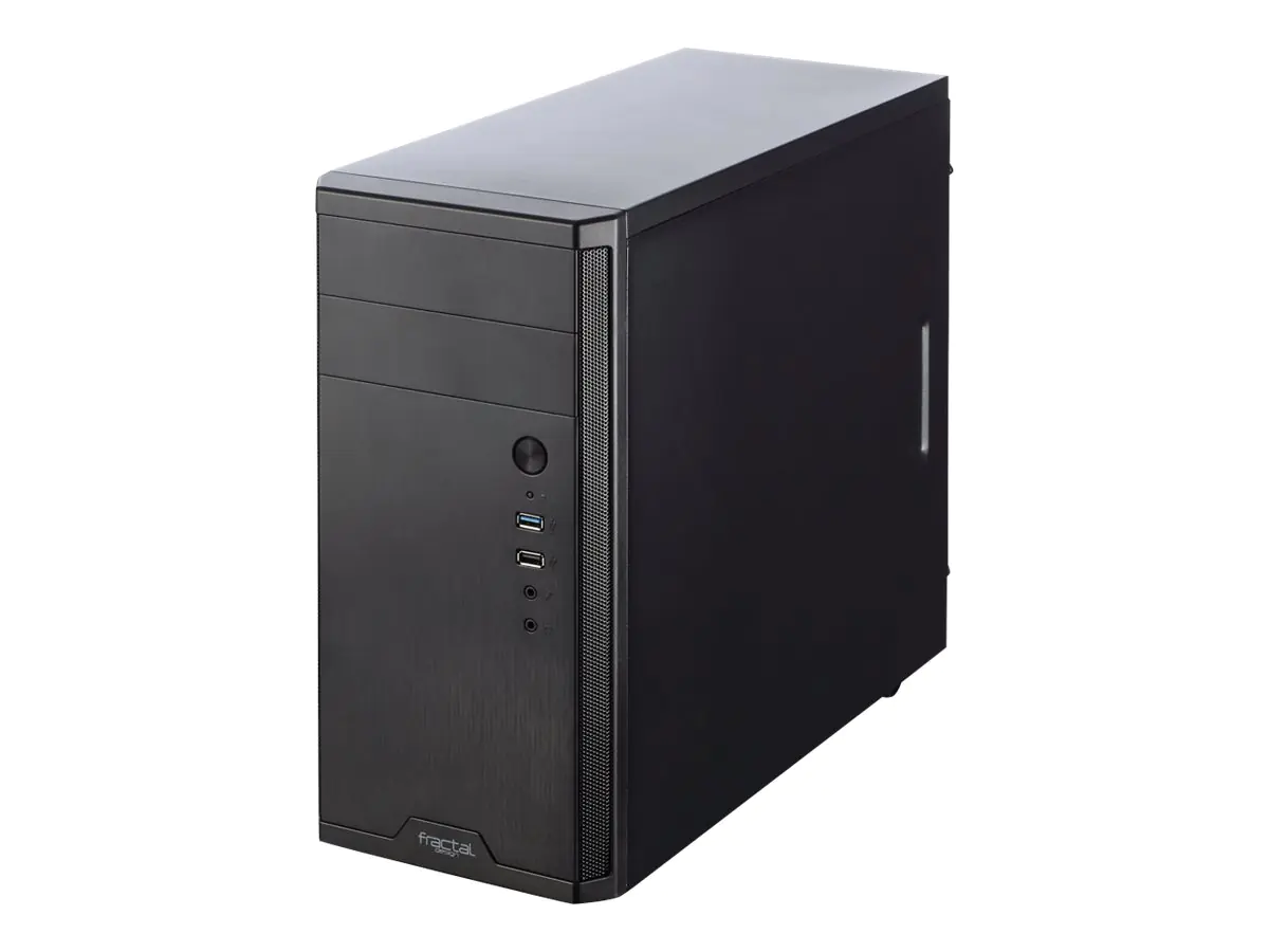 Fractal Design Core 1100 - Tower - Mini-ATX - keine Spannungsversorgung (ATX12V) - Schwarz - USB/Audio Fractal Design Core 1100 - Tower - Mini-ATX - keine Spannungsversorgung (ATX12V) - Schwarz - USB/Audio