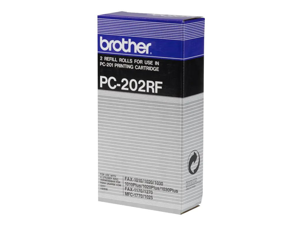 Brother 2er-Pack - Schwarz - Druckpatrone PC202RF