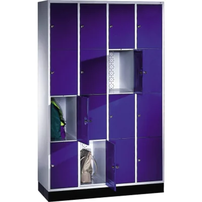 C+P Schließf.schrank 8470401S10013 16Fächer 1950x1220x500mm lgr/ebl C+P Schließf.schrank 8470401S10013 16Fächer 1950x1220x500mm lgr/ebl