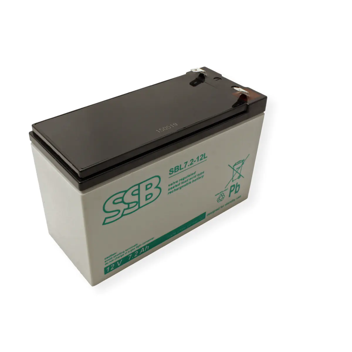 SSB-Electronic Spezial Batterie für USV 12V/7Ah SBL 7.2-12L