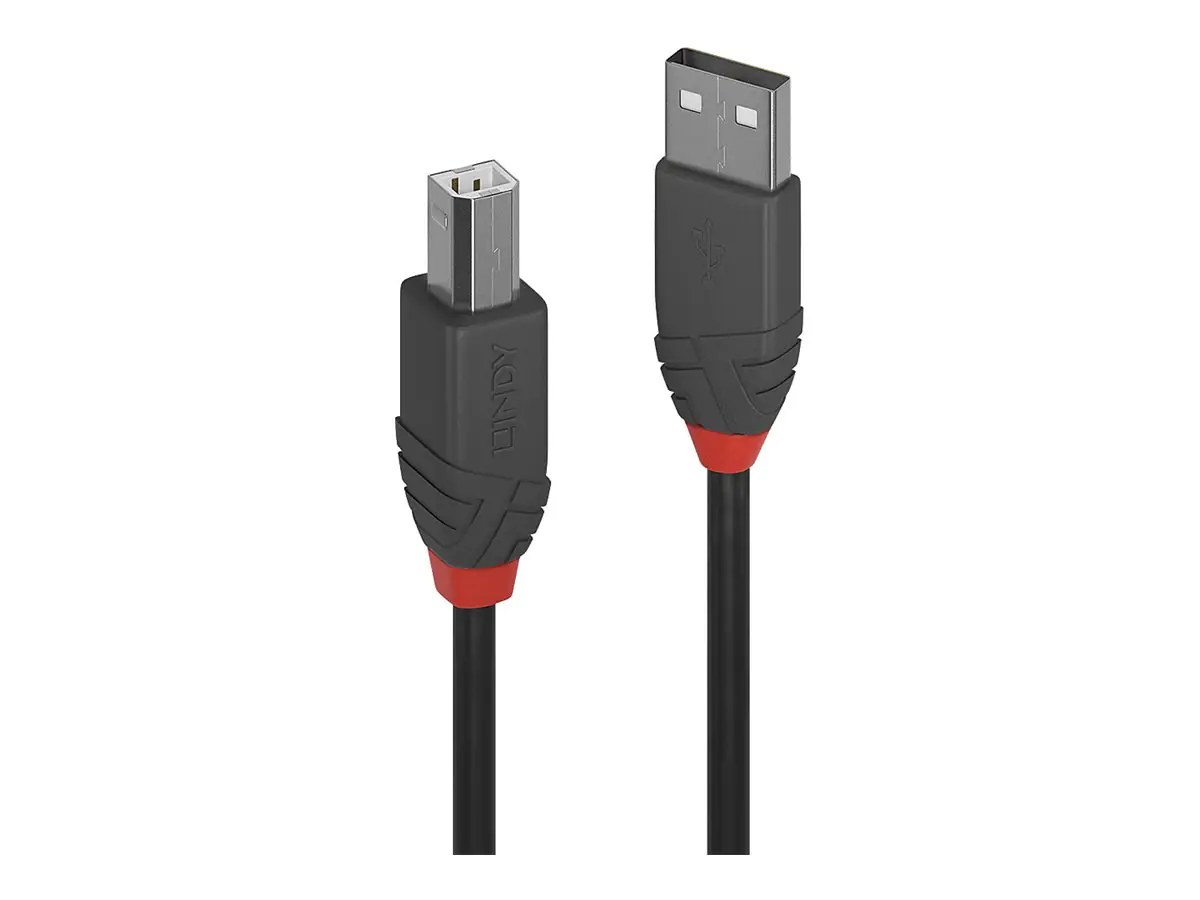 Lindy Anthra Line - USB-Kabel - USB (M) zu USB Typ B (M) 36675