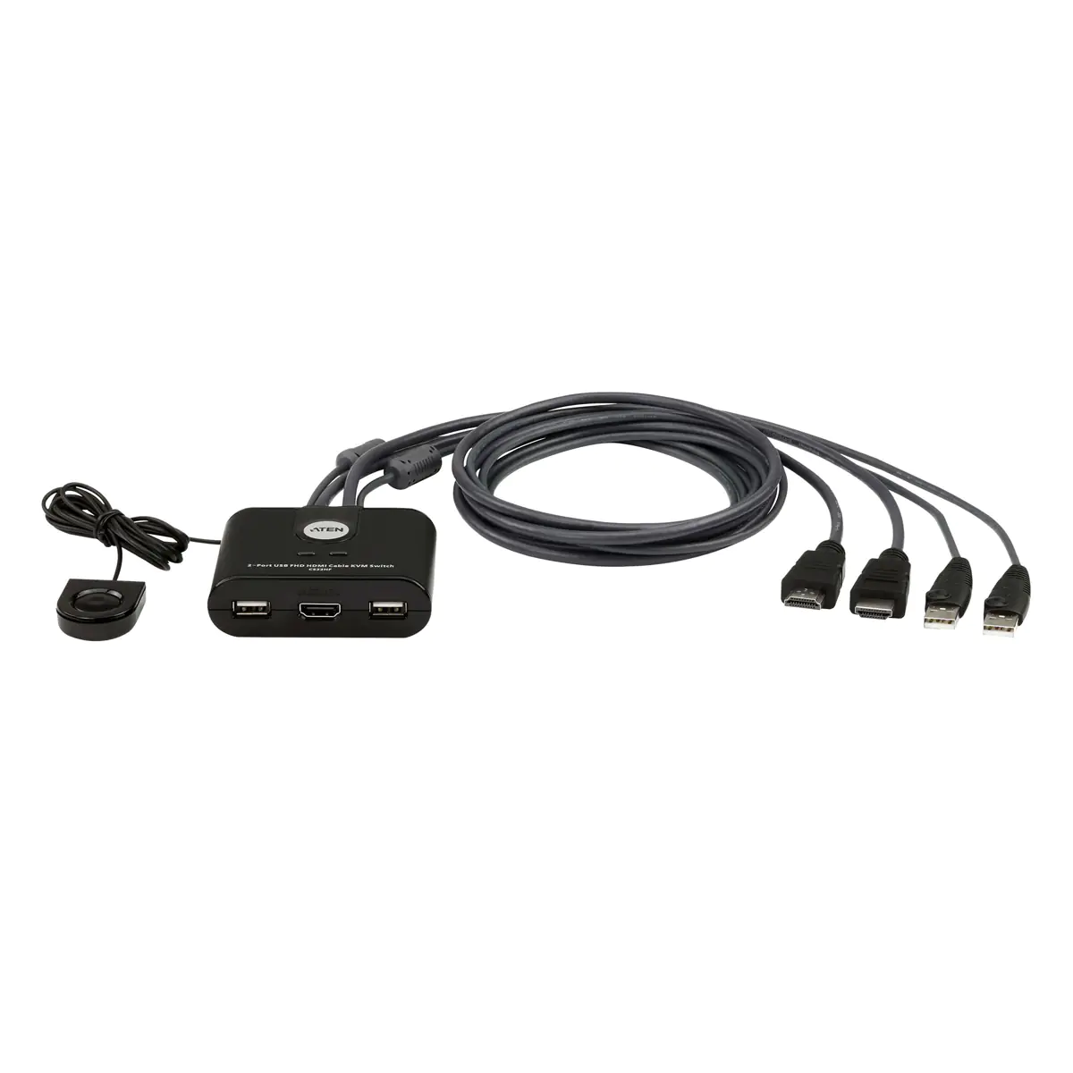 ATEN CS22HF - KVM-/USB-Switch - 2 x KVM / USB