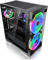 RAIJINTEK Silenos Pro - Midi Tower - PC - Metall - Gehärtetes Glas - Schwarz - Transparent - ATX - micro ATX - Mini-ITX - Gaming