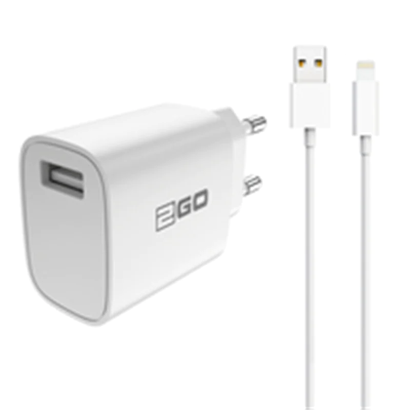 ACV Netz-Ladeset 100V-240V 2-teilig - weiß fuer Apple
