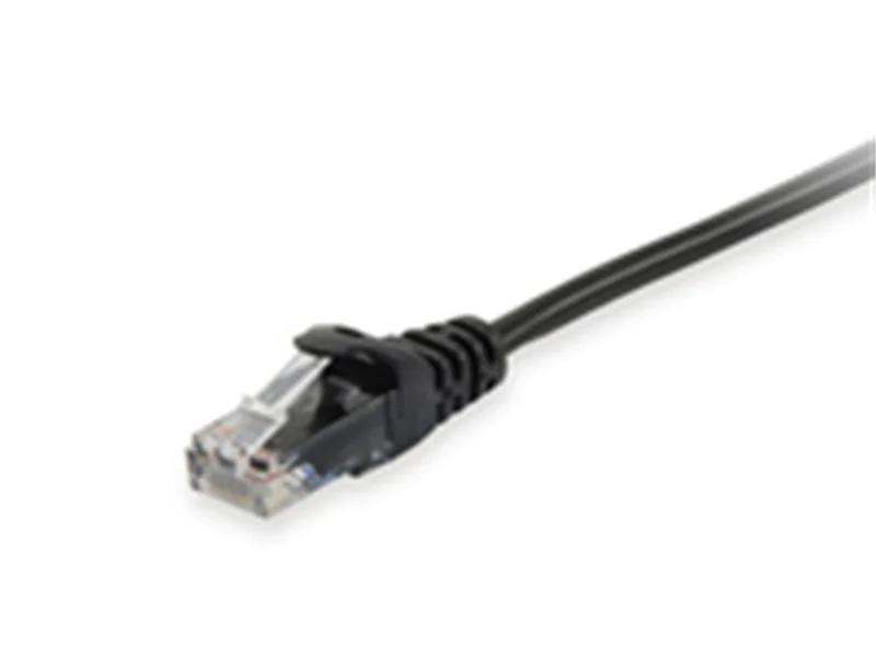 Equip Cat.6A U/UTP-Patchkabel, 10m, Schwarz, 10 m, Cat6a, U/UTP (UTP), RJ-45, RJ-45, Schwarz 603057