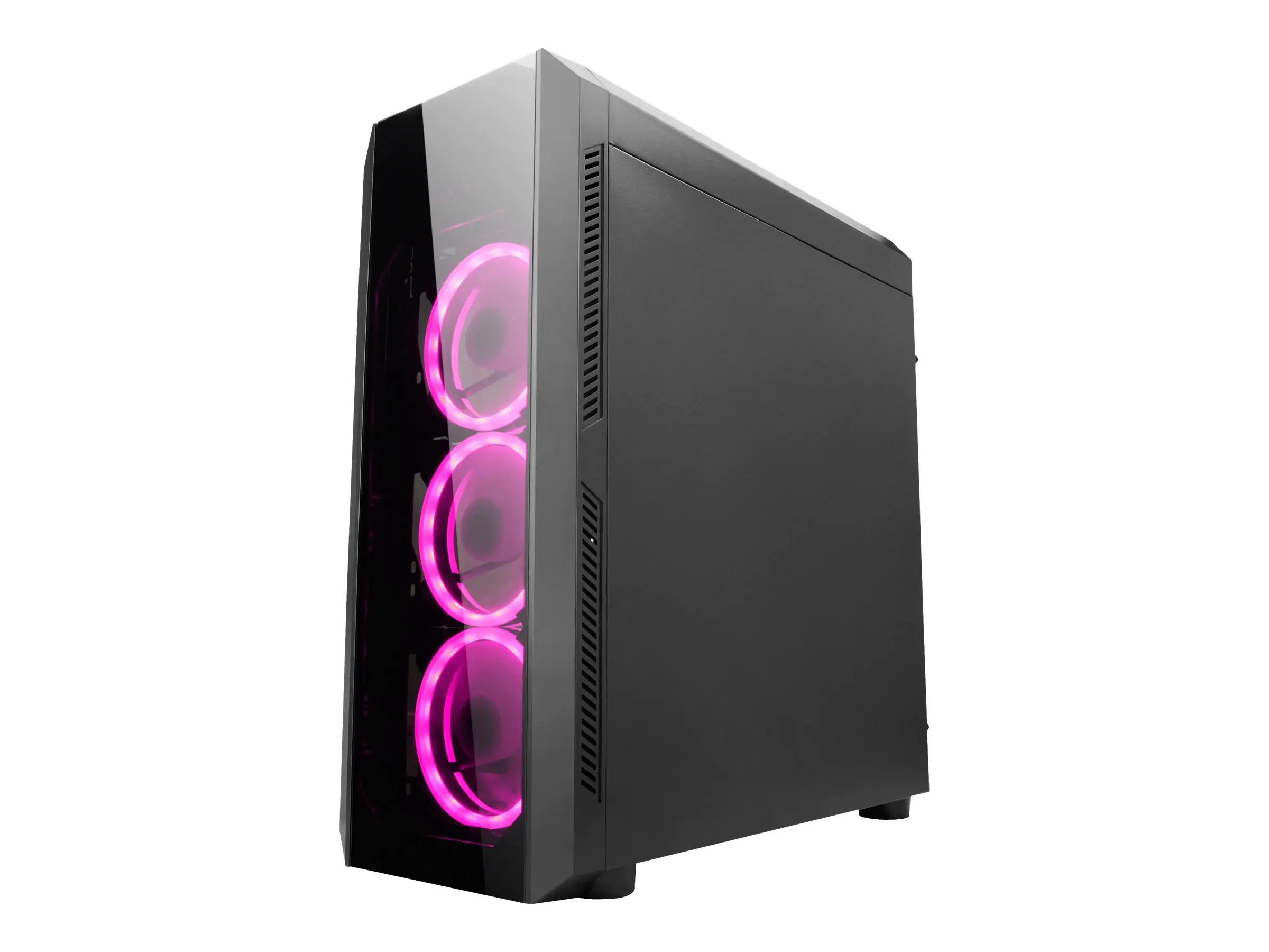 Chieftec Gamer Series SCORPION II - Tower - ATX - Seitenteil mit Fenster (gehärtetes Glas) - keine Spannungsversorgung (ATX) - Schwarz - USB/Audio