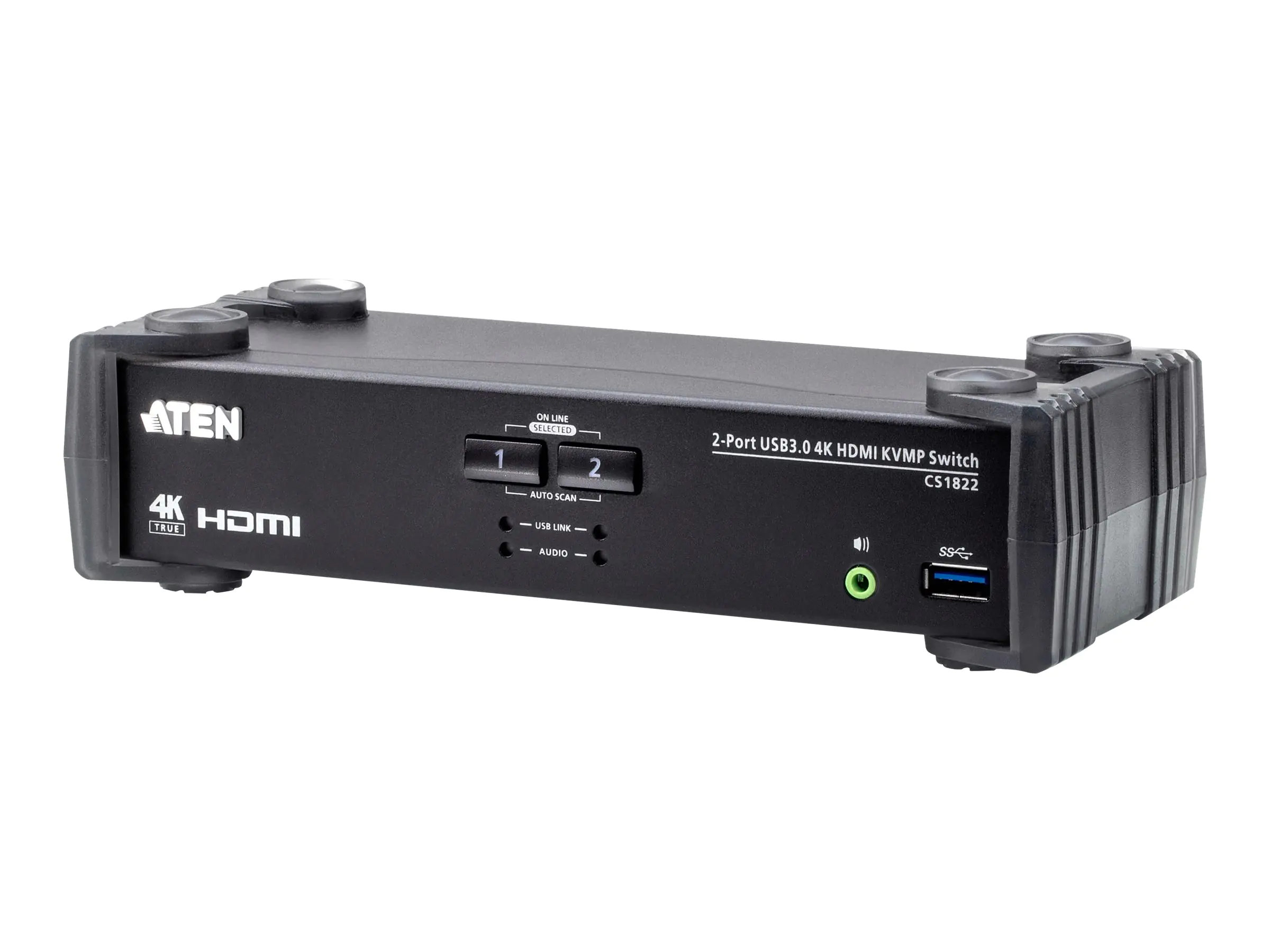 ATEN CS1822 KVMP Switch - KVM-/Audio-/USB-Switch - 2 x KVM/Audio/USB - 1 lokaler Benutzer - Desktop - für VanCryst VS182B ATEN CS1822 KVMP Switch - KVM-/Audio-/USB-Switch - 2 x KVM/Audio/USB - 1 lokaler Benutzer - Desktop - für VanCryst VS182B