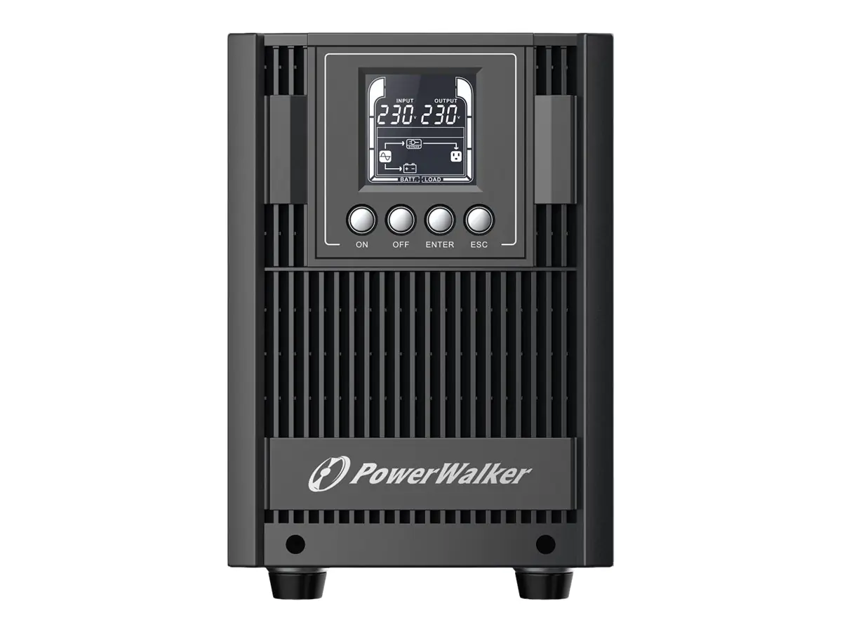 BlueWalker PowerWalker VFI 2000 AT FR, Doppelwandler (Online), 2 kVA, 1800 W, Reiner Sinus, 80 V, 300 V